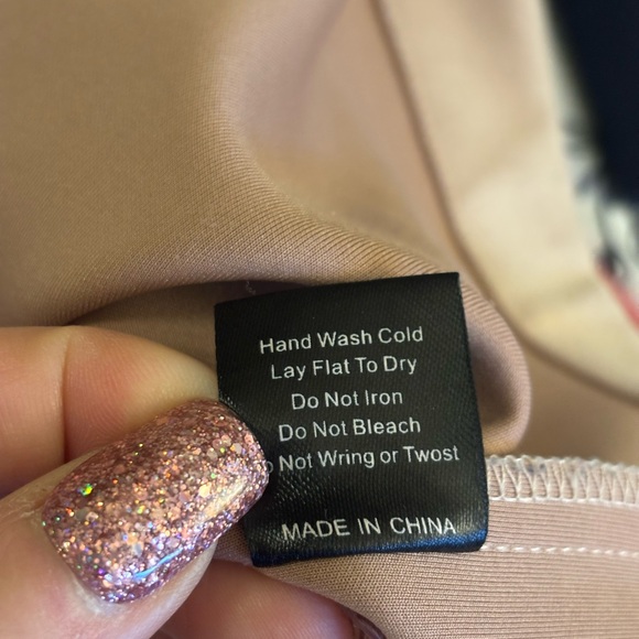 POL Women's Cream Lightweight Varsity Jacket - Picture 10 of 11